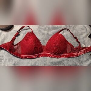 AUDEN burgundy bra Xxl